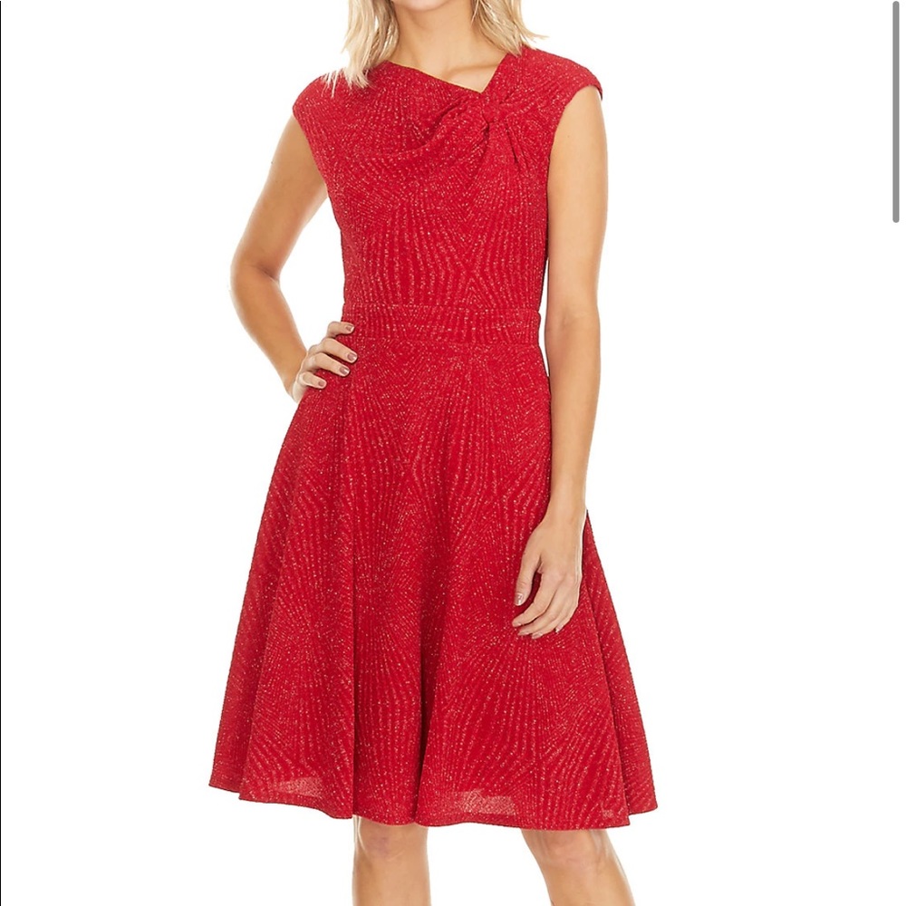 GLAMOUR BY Gabriella Skye's Shimmer Short Dress